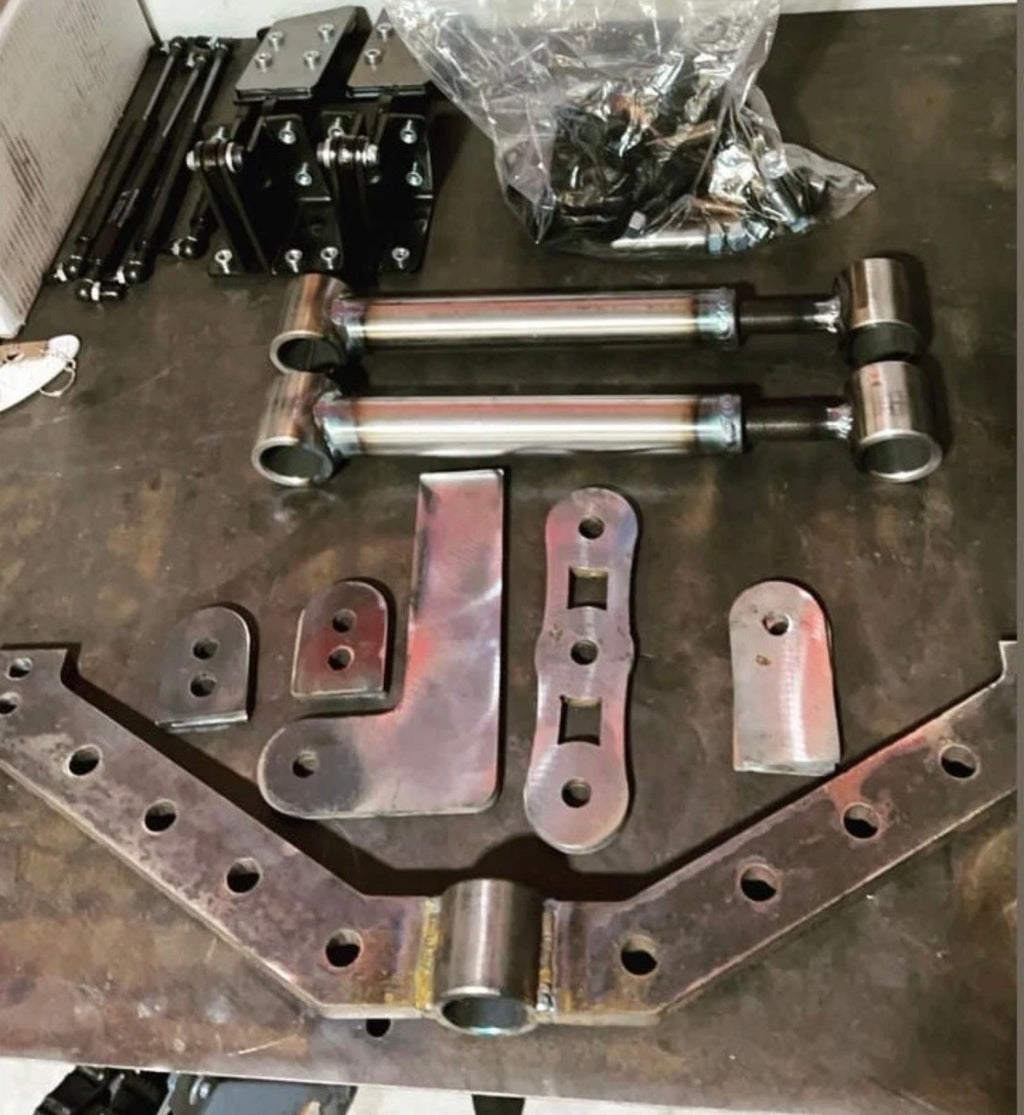 73-87 C10 4 LINK KIT W/ WATTS LINK AND STEP NOTCH